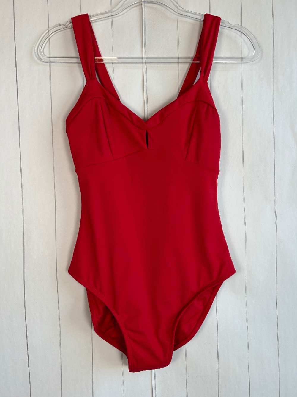 Fearless size M Magic one piece swimsuit red slimming tummy control push up NEW